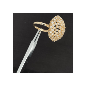 Impresionante anillo de dedo de diamante Natural de 14kt 3.30ct Sparkle exquisita elegancia para entusiastas de la joyería de moda - Product Image 4