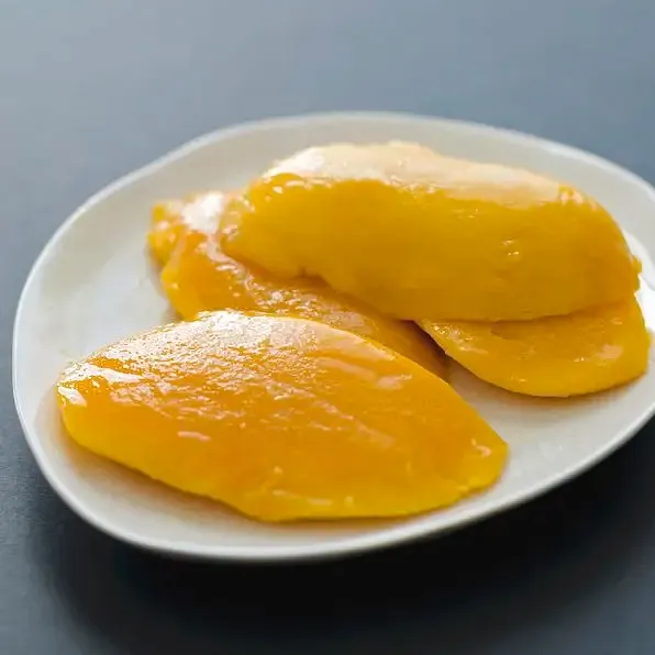 Migliore offerta all'ingrosso prezzo competitivo in scatola mango dal Vietnam con gusto delizioso e dolce per dessert