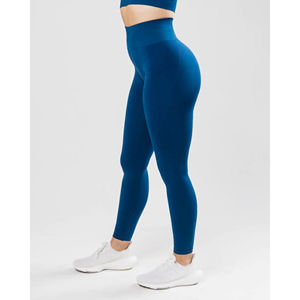 Pantalon d'entraînement taille haute avec étiquette tissée par sublimation de meilleure qualité personnalisée Leggings de yoga - Product Image 5