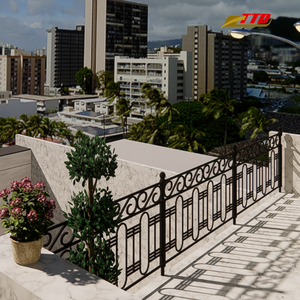 Balcon en fer du Vietnam pas seulement la sécurité mais l'âme conçu pour embellir l'intérieur et l'extérieur maintenant réduit ce mai seulement - Product Image 4