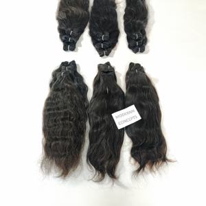 Extensions de cheveux humains vietnamiens de style ondulé à cuticule vierge naturelle alignée sans traitement chimique du vendeur Cheveux humains - Product Image 4