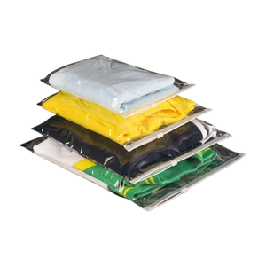 Plastic <b>Packaging</b> Zipper Bag With Logo Small Zip Lock <b>Textile</b> Package Zippered Bag Custom Size Bag Supplier <b>Packaging</b> - Product Image 4