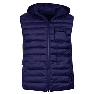 Chaleco acolchado para hombre, chaquetas sin mangas con capucha Reversible de invierno, chaleco de camuflaje, chaleco de doble cara a prueba de viento - Product Image 6