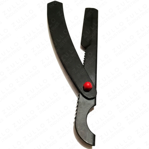 Navaja de Afeitar Profesional Plegable con Hoja de Acero Inoxidable y Mango de Madera, Herramienta de Barbería, Logotipo Personalizado, Proveedor OEM - Product Image 5