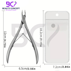 กรรไกรตัดเล็บสแตนเลสสำหรับผู้ใช้มือซ้ายเครื่องมือทำเล็บมือเล็บเท้าที่มีความคมชัดสำหรับกรรไกรตัดเล็บ - Product Image 5