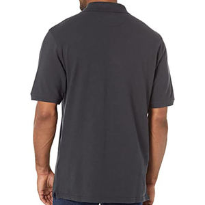 Precio al por mayor 100% algodón tallas grandes camisetas de polo en blanco liso personalizado tallas grandes Polo para hombres transpirable personalizado - Product Image 3