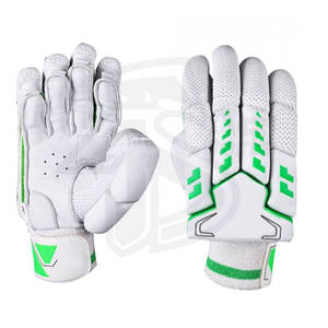 ถุงมือตีคริกเก็ตในราคาไม่แพงบุด้านในนุ่มมากและด้ามจับกันลื่นในปากีสถานที่มีปริมาณน้อย - Product Image 1