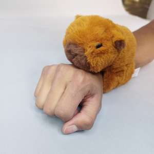 Peluche de Capibara Marrón, Lindo Animal de Dibujos Animados, Muñeco de Peluche Suave, Regalo para Navidad - Product Image 4