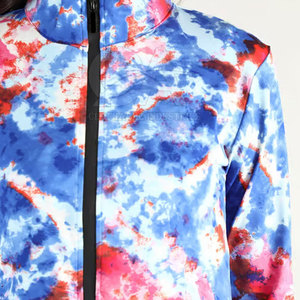 Two Piece <b>Women</b> Printed Tracksuit Slim Fit <b>Women</b> Printed Tracksuit 100%Cotton Made <b>Women</b> Printed Tracksuit - Product Image 5
