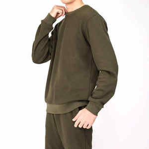 Hot <b>Sale</b> Custom Made Unisex Streetwear Hooded Acid Wash Printed Fleece Lining 100% Cotton Jogging Sweatsuit - Product Image 6