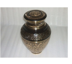 funeral Ashes Cremation Urns simple & unique elegant For Funeral Supplies Metal Urns In Wholesale Price New Latest <b>Keepsake</b> Urns - Product Image 2