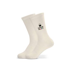 Calcetines informales de algodón para hombres y mujeres, ajuste de cojín de soporte de arco, ODM, bordado de logotipo personalizado, calcetines absorbentes de sudor para hombres - Product Image 1