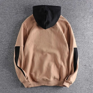 Sweat à capuche en coton épais 500 g/m², respirant, écologique, coupe droite, épaules tombantes, streetwear pour homme - Product Image 3