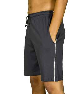 Pantalones cortos de color para hombre, pantalones cortos casuales sueltos de calle alta para hombre, pantalones cortos de algodón 100% de alta calidad personalizados - Product Image 4