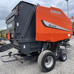 Kubota BV4160 Round Baler Farm Tractor Attachment Small <b>Straw</b> Hay Baler Machine with Engine for Agriculture Use Factory Price - Product Image 6