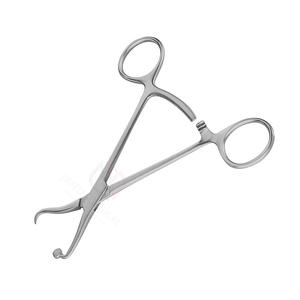 Fórceps de sujeción de hueso quirúrgico de acero alemán Manual de 5,5 pulgadas de alta calidad, pinza de hueso de placa ortopédica - Product Image 4