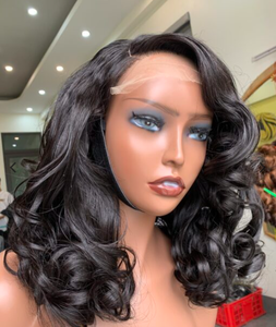 Peluca de Cabello Humano Vietnamita Corto y Ondulado de un Solo Donante, Precio de Fábrica en Vietnam para Grandes Cantidades - Product Image 1