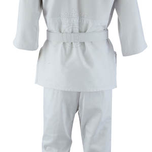 Uniforme de Karate de algodón 100%, uniforme de Karate liso, uniforme de Karate personalizado para adultos - Product Image 5