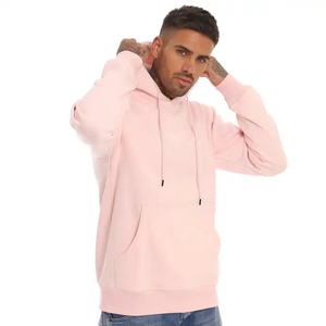 Sudaderas con capucha de alta calidad para hombres Sudaderas con capucha de algodón y poliéster para adultos Impresión de logotipo personalizado con capucha personalizada - Product Image 2