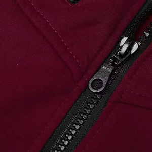 <b>Mens</b> Winter <b>Sleeveless</b> Hooded Hoodies 100% Cotton Terry Fabric Gym Workout Tank Tops with Pocket Design Eco-Friendly - Product Image 3