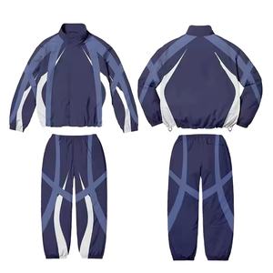 Conjunto Deportivo de Invierno, Chaqueta Cortavientos, Unisex, Forro Polar de Algodón Grueso, Transpirable, 2026 - Product Image 1