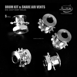 Beatello, <span class=keywords><strong>5</strong></span> uds., orificio de ventilación para <span class=keywords><strong>Tom</strong></span> Snare Bass Drum Set Part - Product Image 4