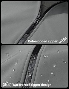 2024 OEM Windproof Softshell <b>Jackets</b> High Quality Breathable Custom Outdoor <b>Jackets</b> Zipper <b>Men</b> <b>Soft</b> <b>Shell</b> <b>Jackets</b> - Product Image 4
