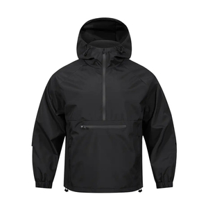 เสื้อโค้ทลำลองระบายอากาศน้ำหนักเบามีกระเป๋าเหมาะสำหรับการเดินป่าแจ็คเก็ตกีฬาครึ่งซิป - Product Image 1