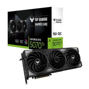 A S U S T U F Gaming Ge Force R T X 5070 12GB GDDR7 OC G r a p h i c s C a r d Gaming GPU Tarjeta de video Triple - Product Image 6