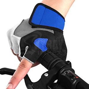 ถุงมือขี่จักรยานครึ่งนิ้วพร้อมโลโก้ตามสั่งวัสดุที่ดีที่สุดสำหรับการขี่จักรยานออนไลน์ - Product Image 5