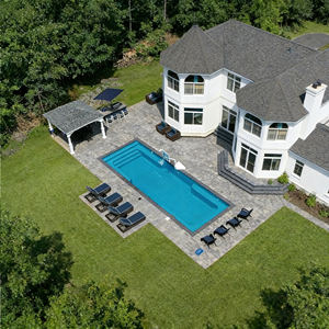 Piscine en fibre de verre sur mesure avec marches, piscine enterrée de jardin, piscine en fibre de verre étanche pour hôtel - Product Image 5