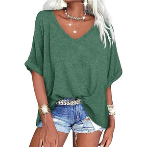 T-shirt imprimé dessin animé grande taille T-shirt délavé T-shirt surdimensionné T-shirt personnalisé - Product Image 1