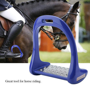 Venta al por mayor precios baratos de acero inoxidable estribos para montar a caballo nueva llegada estribos de caballo de color personalizado - Product Image 2