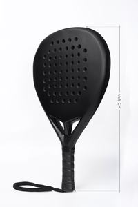 High Quality OEM Custom Logo Durable Lightweight Eco-Friendly Handmade Breathable Carbon Diamond Paddle Racket Custom Design EVA - Product Image 4