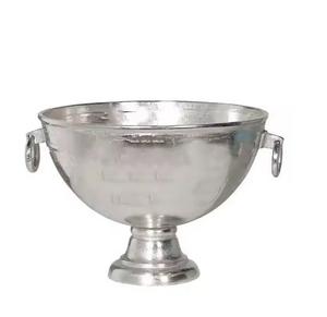 Seau à glace Refroidisseur de boissons Glace Champagne Argenterie en acier inoxydable Seau à glace Fournitures de barre décoratives de haute qualité Vente chaude - Product Image 1