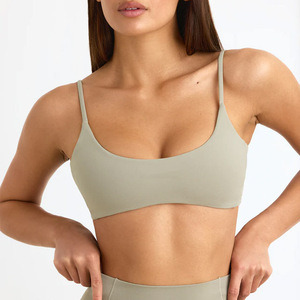 Custom Made Women <b>Stretch</b> Sports <b>Bra</b> Soft Stuff Running Yoga Straps Breathable Fitness Wear QUICK DRY Sublimation Sport <b>Bra</b> - Product Image 3