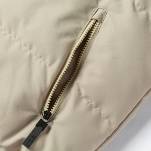 Veste matelassée pour homme Veste à capuche d'hiver chaude et imperméable Veste matelassée à logo personnalisé de qualité supérieure pour homme - Product Image 3