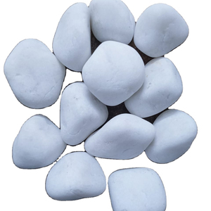 Qualité supérieure MMArt Quartz naturel blanc extérieur pierre cailloux inégale agrégat roches broyeur à boulets pavage haut de gamme meulage 5 + - Product Image 1
