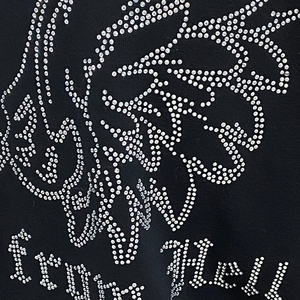 Sweat-shirt à capuche zippé intégral pour homme, design personnalisé, avec strass, veste à double fermeture éclair unisexe, streetwear, sweat-shirt décontracté vierge - Product Image 4