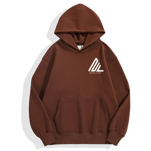 Sudadera con Capucha de Felpa de Mezcla de Algodón Premium 360GSM, Interior Cepillado, Tela Suave al Tacto, Ajuste Relajado, Bolsillo Canguro, Ribete Acanalado, Personalizable - Product Image 4