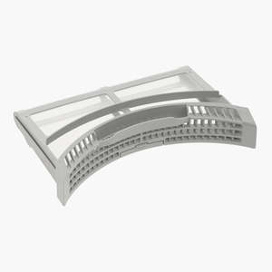 Filtro de pelusas eléctrico DC61-02595ACM para secadora, repuesto para DC61-02595A, hecho de plástico y tela - Product Image 3