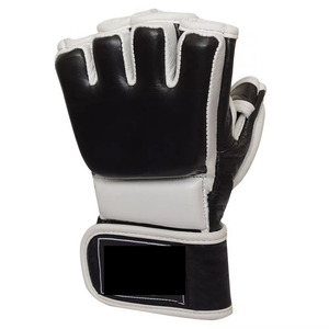 Vente en gros personnalisé Logo & Design 100% cuir fait professionnel Sparring formation poinçonnage MMA gants à vendre à bas prix - Product Image 4