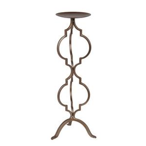 เชิงเทียนโลหะเคลือบผิวแบบโบราณสำหรับให้แสงสว่างและชุดตกแต่งบ้านโถเทียนตกแต่งอย่างมีสไตล์ - Product Image 3