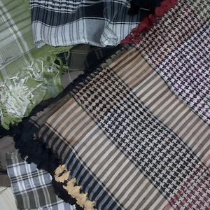 ผ้าพันคอ100% อาหรับอาหรับอาหรับและผ้าคลุมไหล่-ผ้าพันคอผู้ชายใช้ได้สองด้านคุณภาพระดับพรีเมียม - Product Image 6