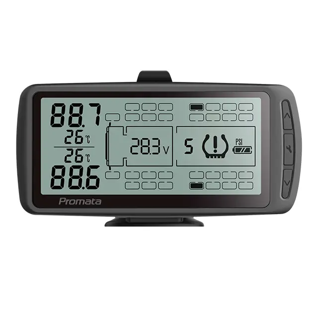 6 8 10 12 14 24 חיישנים גלגלי משאית TPMS צמיג לחץ צג מערכת 203Psi עבור אוטומטי אלקטרוניקה