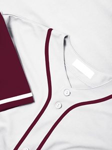 Nouvel Arrivage 2026 – Maillot de Baseball Noir en Tissu Mesh à Manches Courtes, Personnalisable OEM, Grande Taille, Respirant et Séchage Rapide pour Adultes – Vente en Gros - Product Image 3