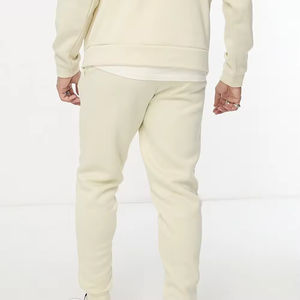 Ensemble de sweat-shirts unisexe en molleton français pour l'automne, logo personnalisé, survêtements, poids moyen, coton respirant, surdimensionné, streetwear décontracté pour hommes - Product Image 6