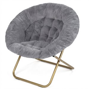 Fauteuil lune rembourré extra large et robuste, pliable et portable, pour camping, pique-nique et extérieur - Vente en gros - Product Image 2