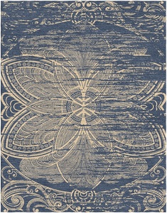 Accent tapis/tapis en soie de bambou en laine nouée à la main motif abstrait pour la maison salon porte extérieure chambre prière utilisation - Product Image 5