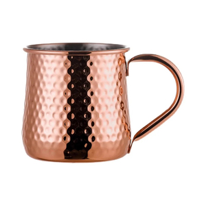 Taza de cobre al por mayor, tazas de metal sólido de alto estándar, taza de mula de Moscú al por mayor, la mejor taza de metal - Product Image 1